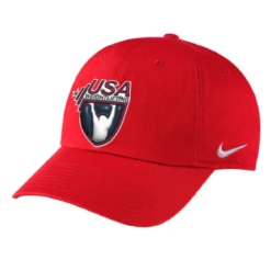 Nike Unisex USA Weightlifting Heritage 86 Cap - Red