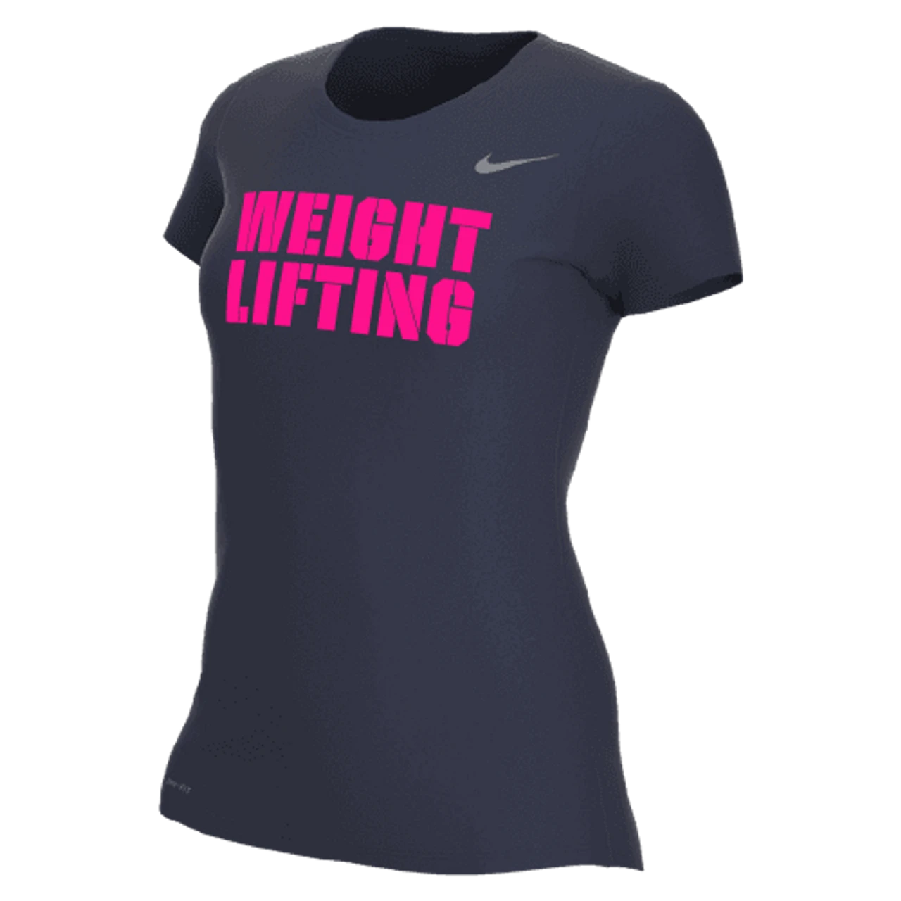 Nike Women's Weightlifting Legend Tee - Navy 1 Nike Women's Weightlifting Legend Tee - Navy
