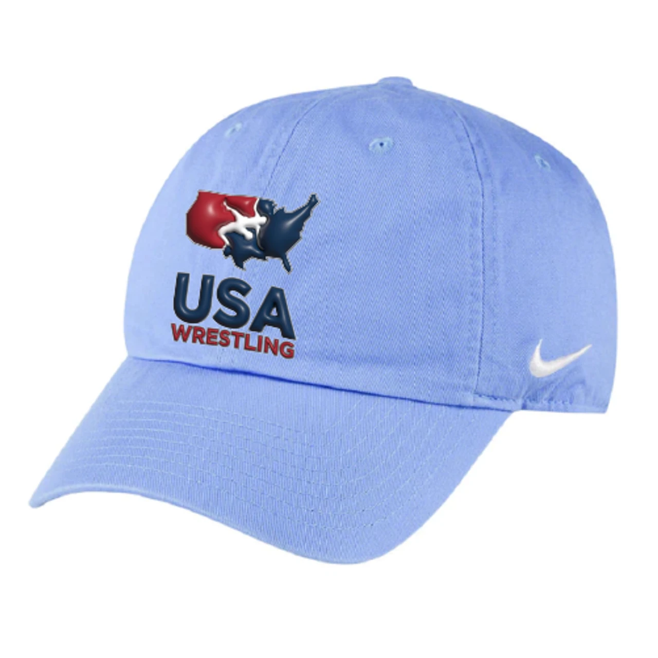 Nike Unisex USA Wrestling Heritage 86 Cap - Valor Blue 1 Nike Unisex USA Wrestling Heritage 86 Cap - Valor Blue